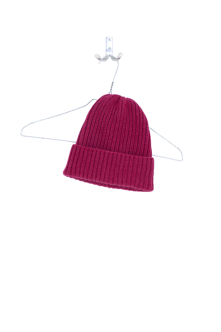Cashmere Rippenmütze