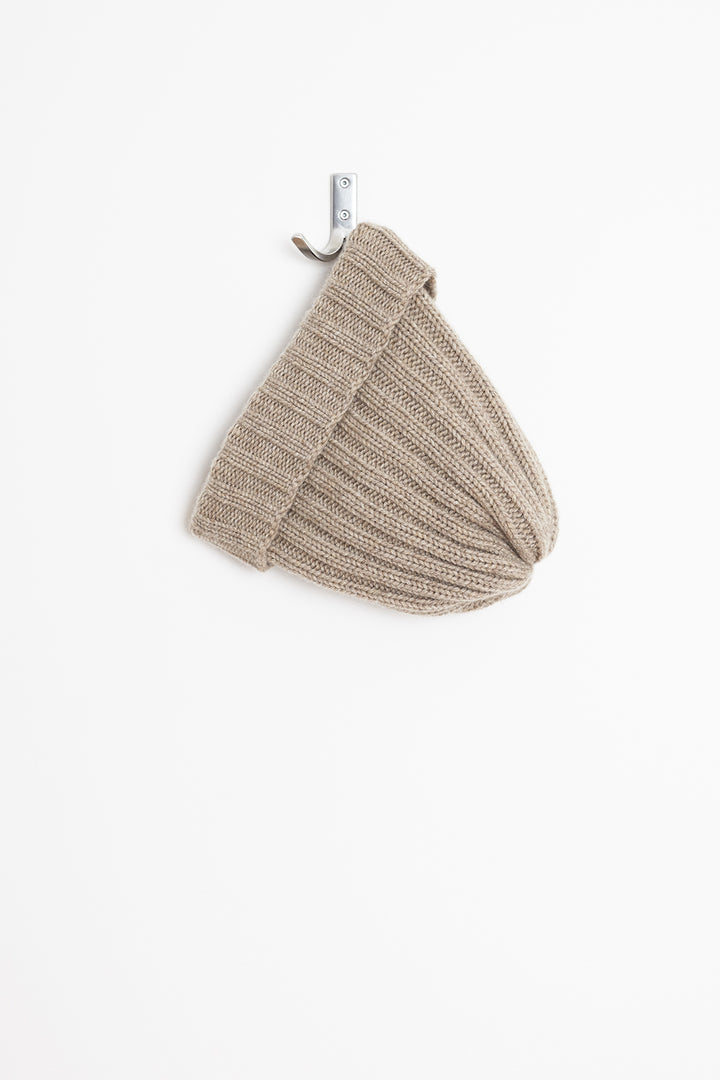 Cashmere Rippenmütze