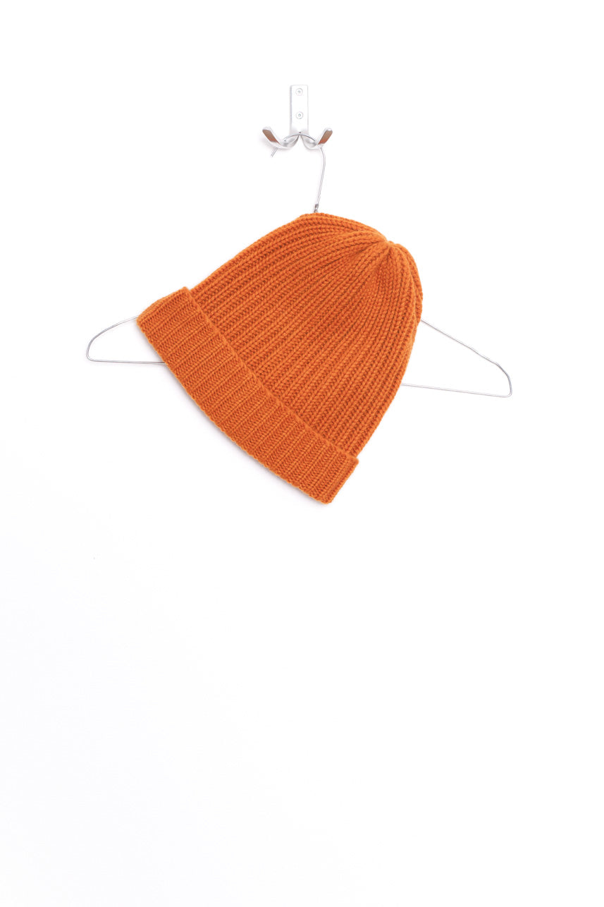 Cashmere Rippenmütze