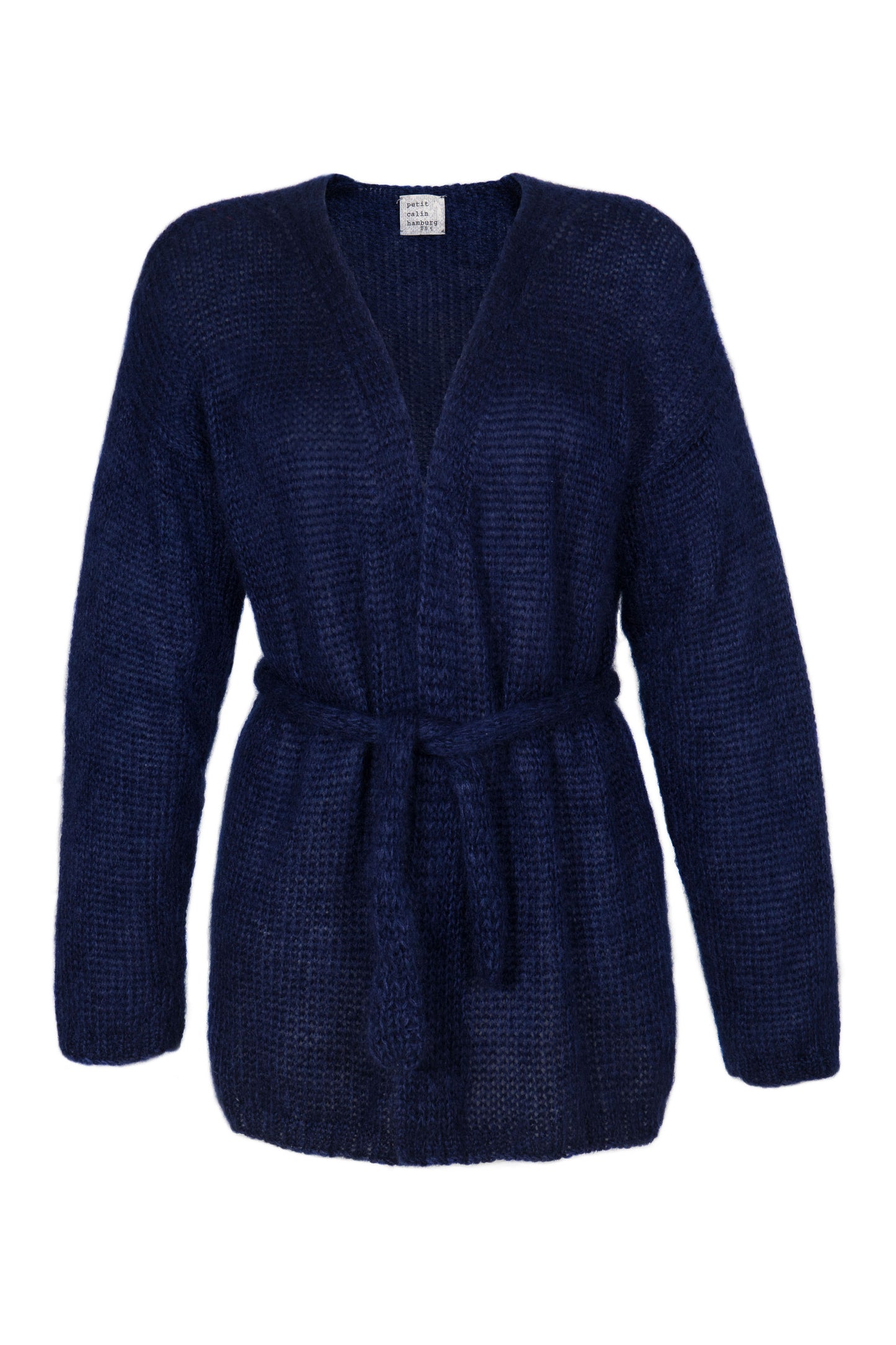 Cardigan aus Mohair und Seide