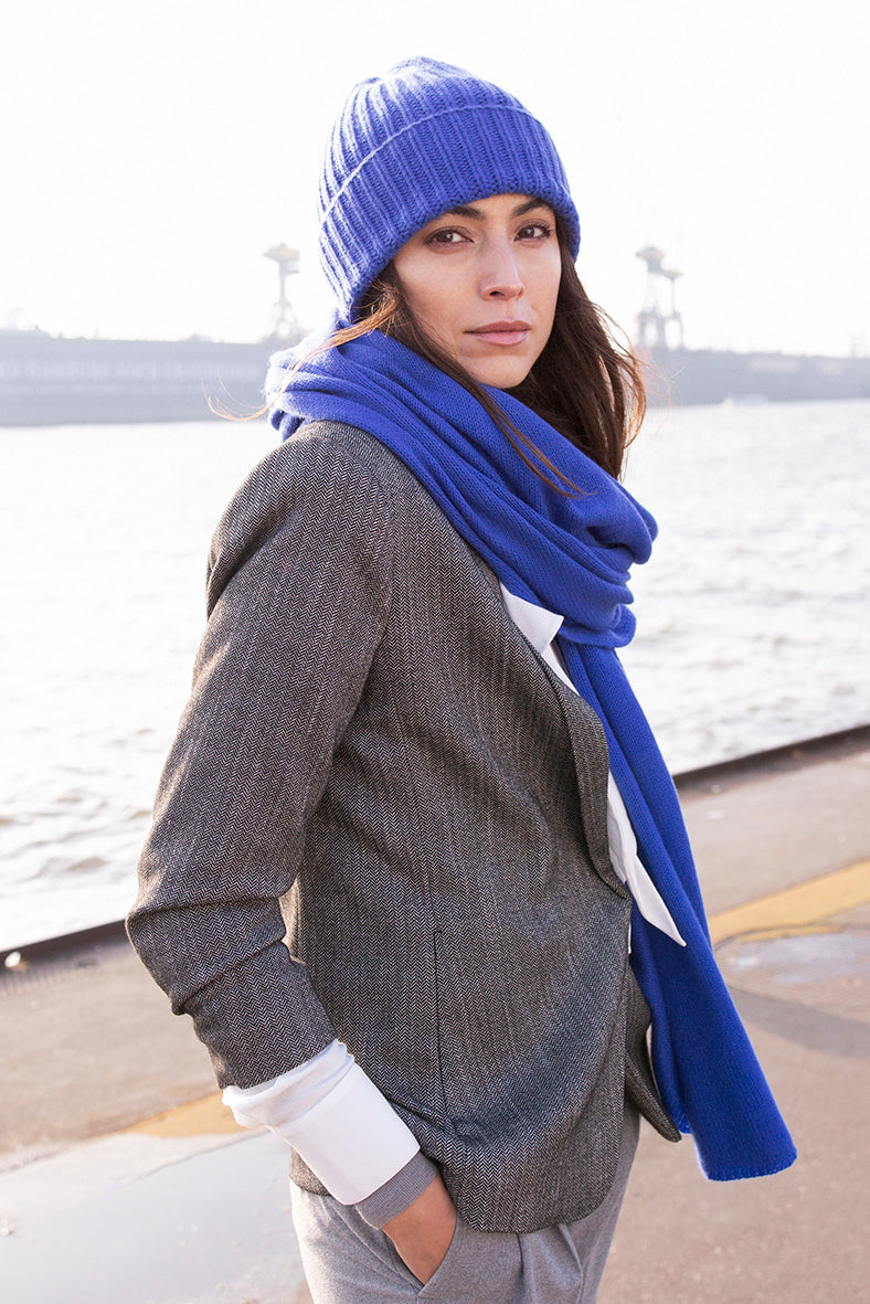 Cashmere Set - Schal und Mütze