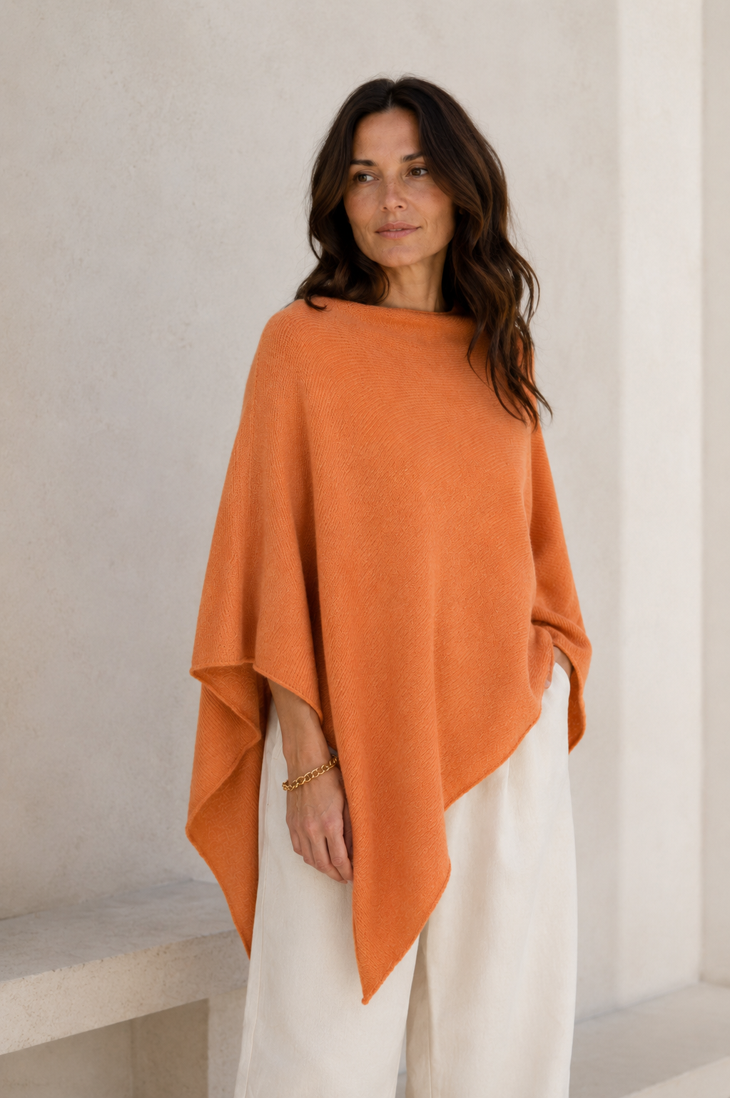 Cashmere Poncho