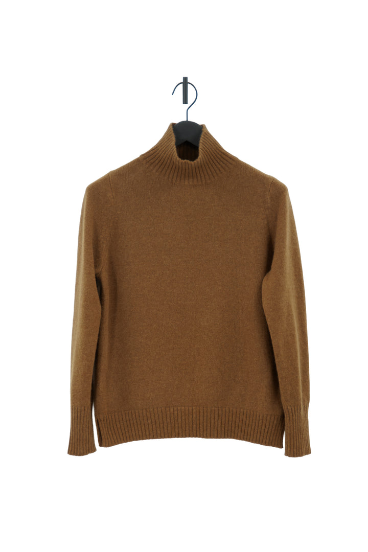 Cashmere Pullover mit Stehkragen