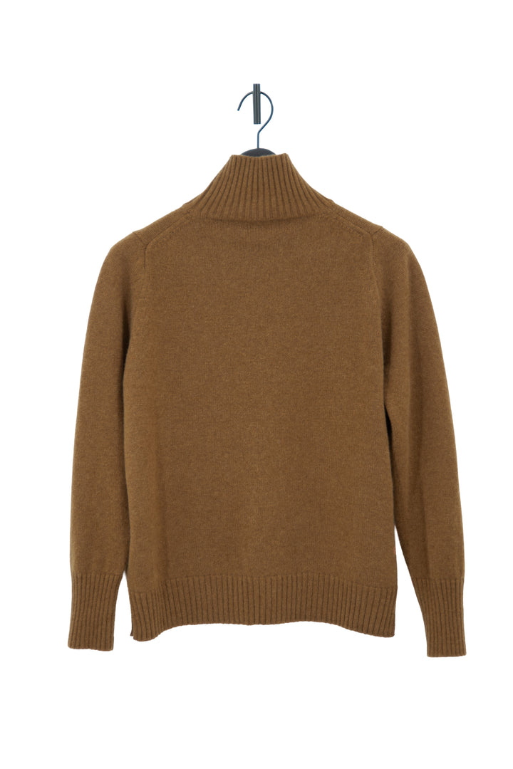 Cashmere Pullover mit Stehkragen