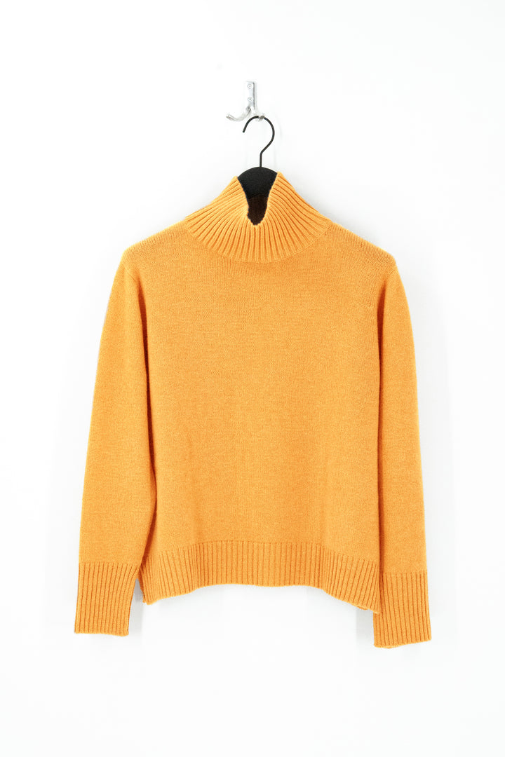 Cashmere Pullover mit Stehkragen