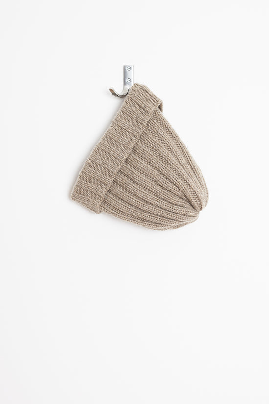 Cashmere Rippenmütze