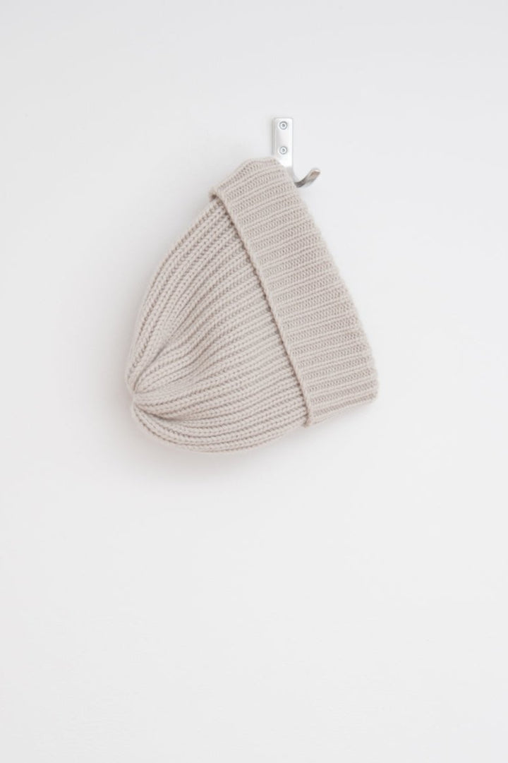 Cashmere Rippenmütze