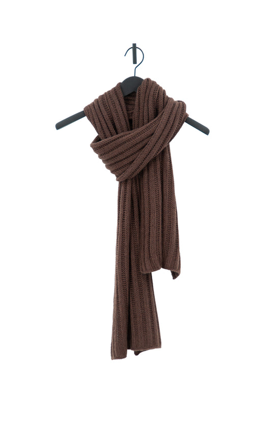 Rippenschal aus Cashmere