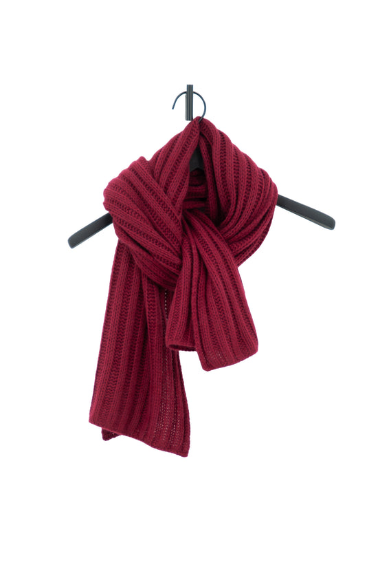 Rippenschal aus Cashmere