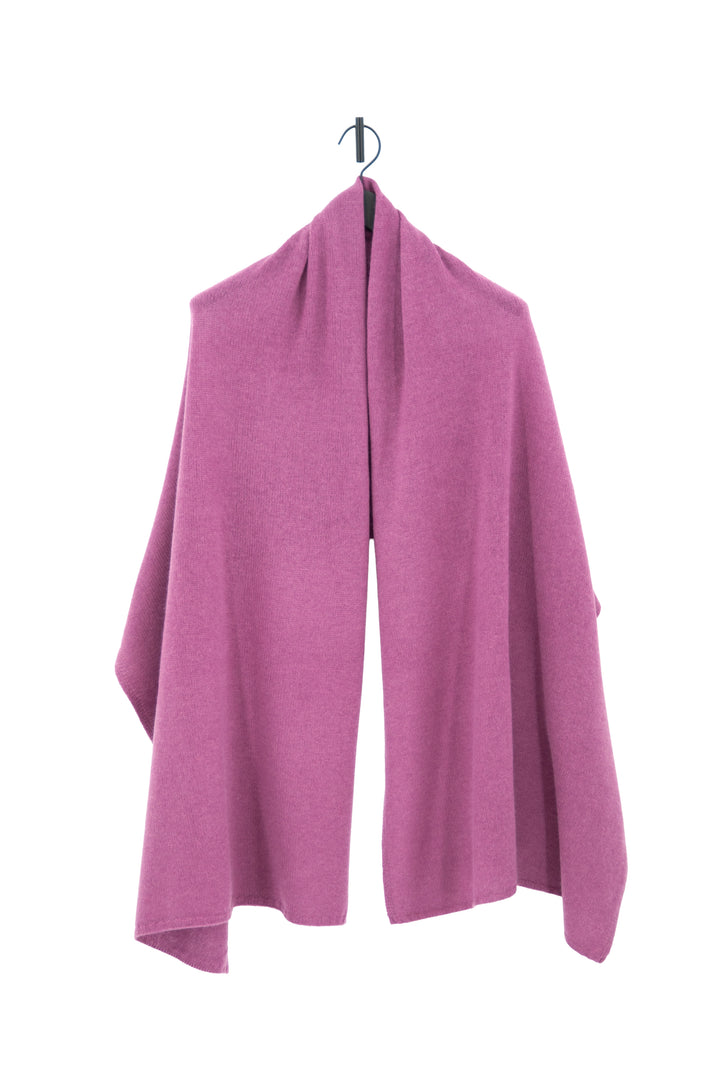 Breiter Kaschmir Schal – erhältlich mit oder ohne Fransen