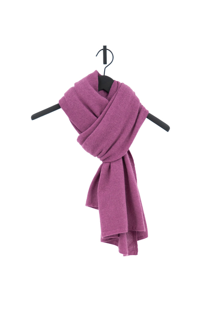 Breiter Kaschmir Schal – erhältlich mit oder ohne Fransen