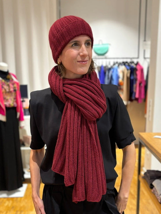 Cashmere Set - Schal und Mütze