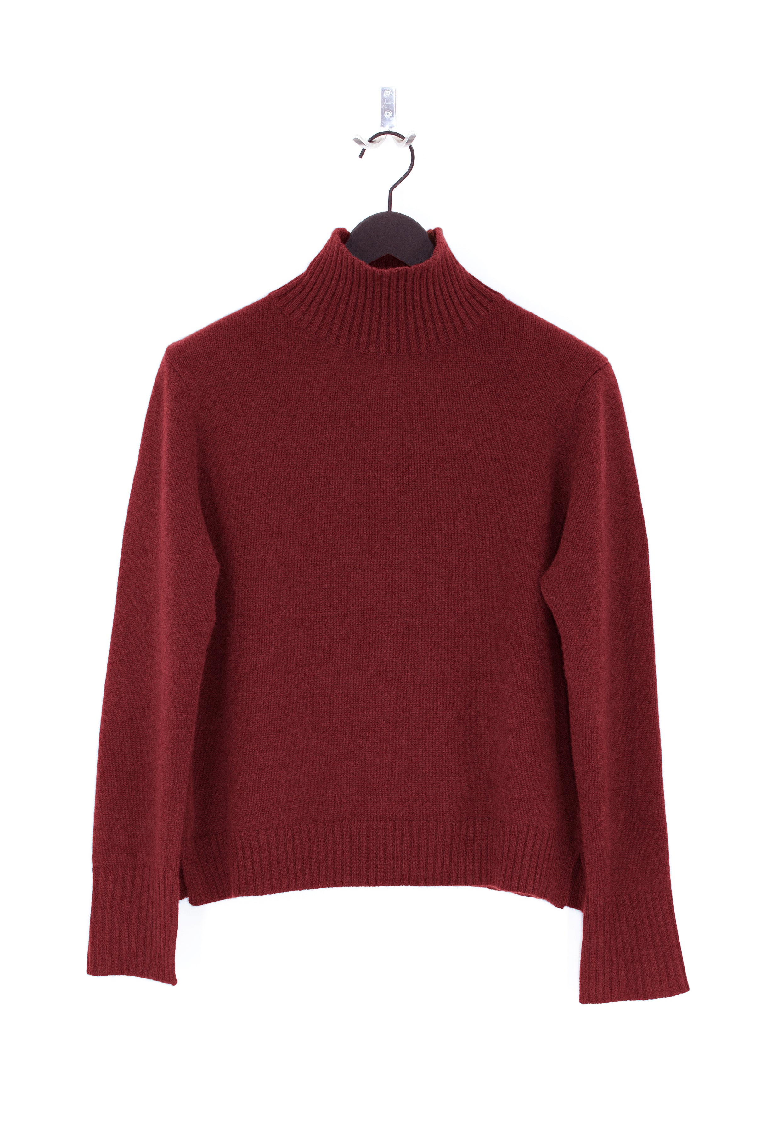 Cashmere Pullover mit Stehkragen