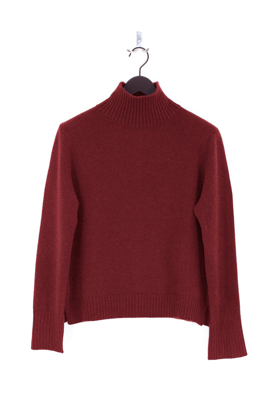 Cashmere Pullover mit Stehkragen