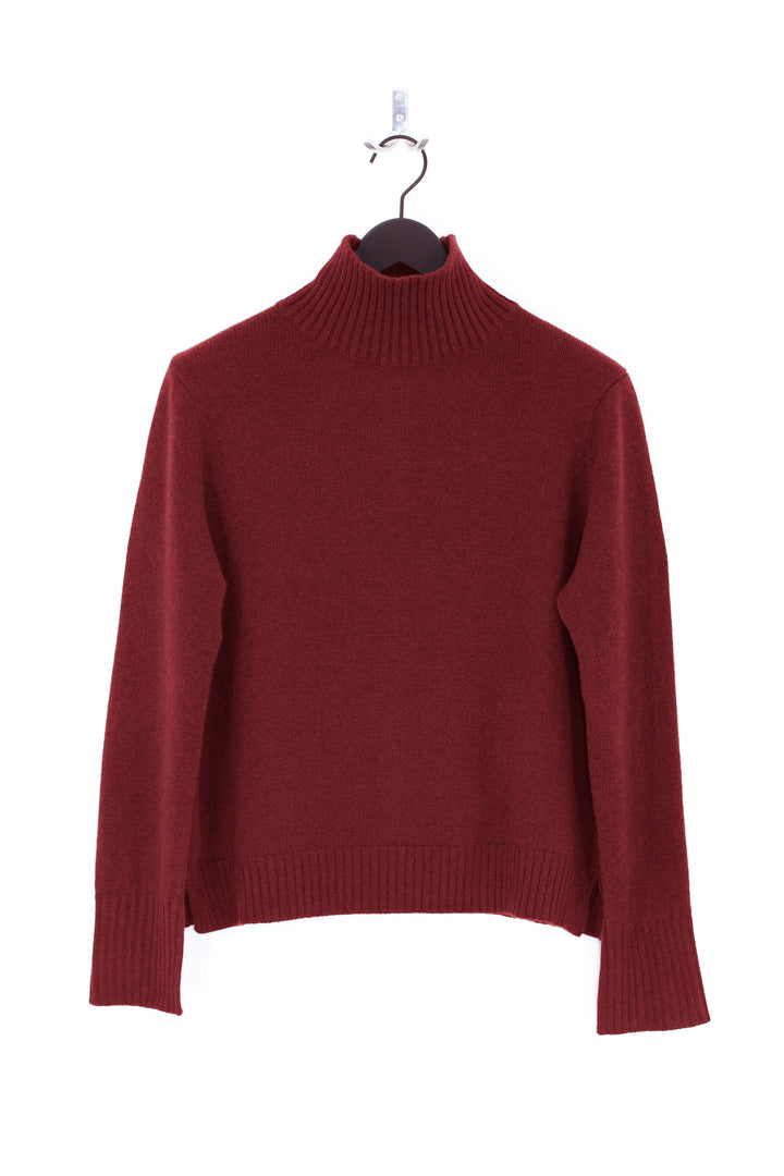 Cashmere Pullover mit Stehkragen